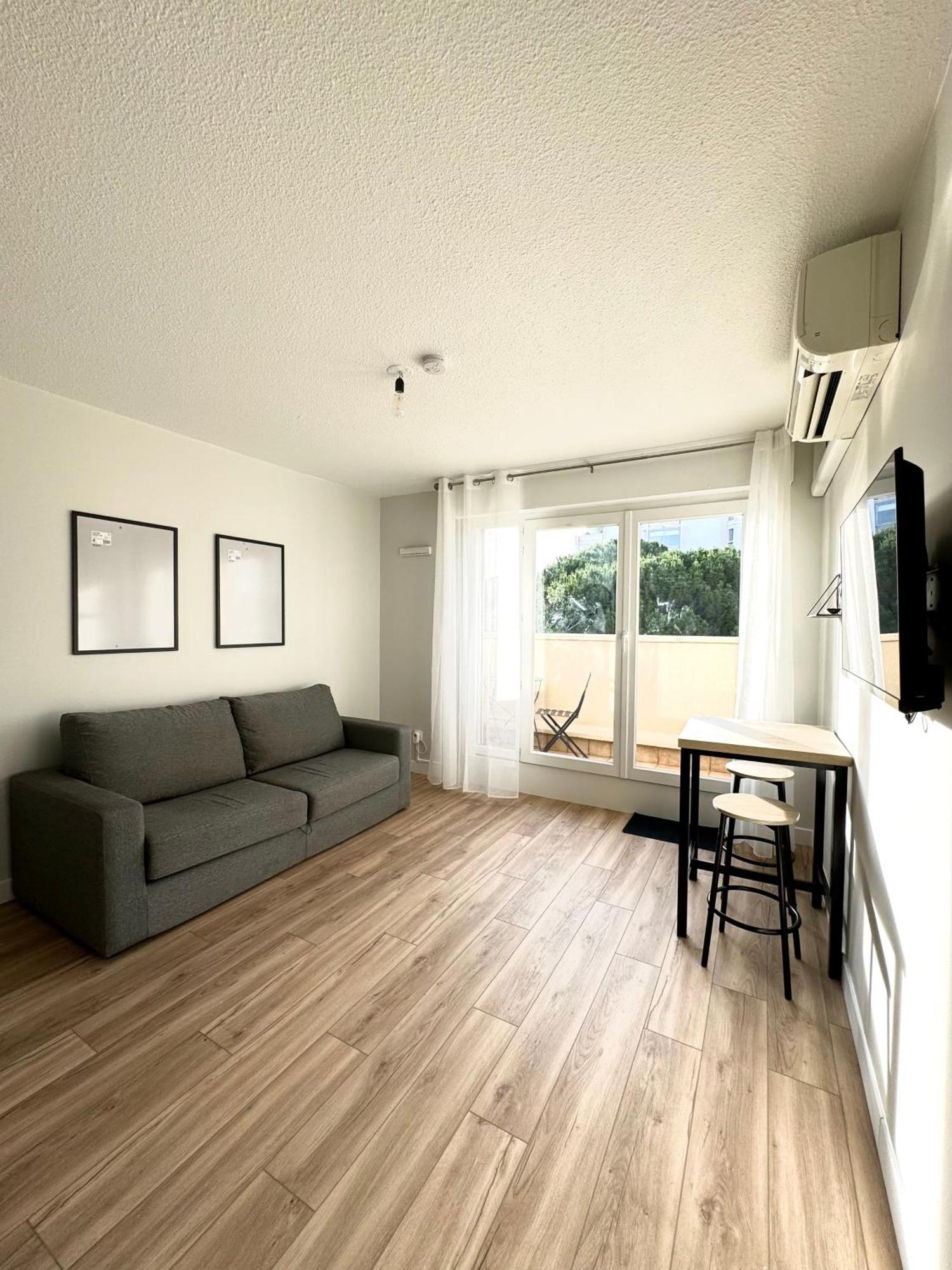 Appartement 50M2, Montpellier Ovalie, Clim-Balcon-Netflix エクステリア 写真